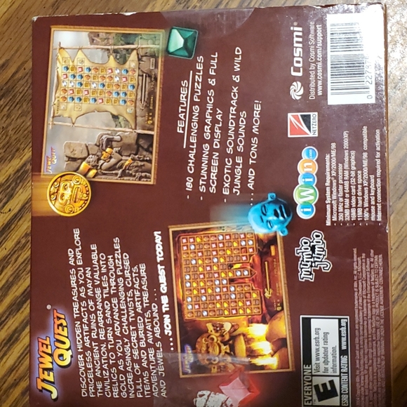 JEWEL QUEST - iWin PC-DVD- Mumbo Jumbo - Cosmi. EC. - Picture 2 of 4